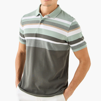 Polo homme personnalisé de haute qualité pour un usage décontracté, respirant, grande taille, mélange de coton, indispensable au quotidien, haut de gamme tendance