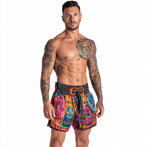 Pantalones Cortos de Boxeo de Alta Calidad con Estampado Personalizado, Pantalones Cortos de Muay Thai con Logotipo Impreso Personalizado, Guantes de Boxeo, Pantalones Cortos de Muay Thai - Product Image 2