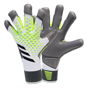 Guantes de Portero de Fútbol, Dedos Completos, Antideslizantes, Transpirables, Material PU, Cierre de Gancho y Bucle, Unisex, Equipo Deportivo - Product Image 6