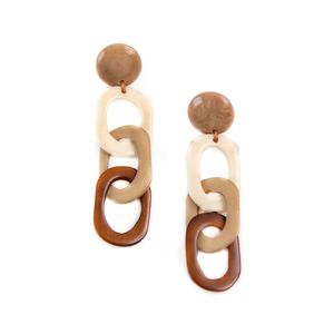 Colorful Handmade Resin <b>Earrings</b> for Women, Modern Designer Statement Jewelry, Lightweight Artistic <b>Earrings</b> for Boutique - Product Image 1