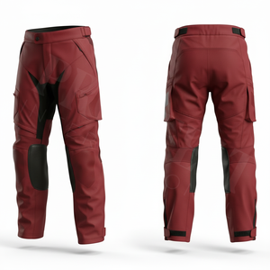 Latest Design Textile Motorcycle Riding Pants <b>Waterproof</b> Protective Biker Breathable Armored with Knee <b>Pads</b> Motorbike Pants Men - Product Image 2