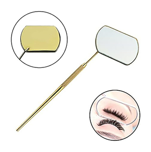 Miroirs en acier inoxydable pour extensions de cils, outils d'inspection HD pour salons de beauté, usine de vente en gros OEM ODM - Product Image 1