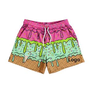 Shorts de sport respirants double couche en polyester 100% pour homme, personnalisables par sublimation, pour le basketball et le football - Product Image 1