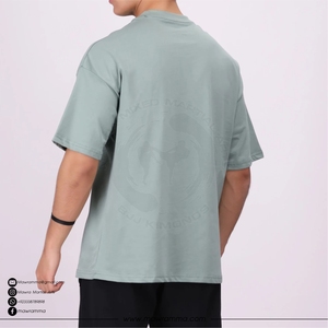 เสื้อยืดแขนสั้นคุณภาพสูง ผ้าฝ้ายเจอร์ซีย์ 100% เป็นมิตรกับสิ่งแวดล้อม ระบายอากาศได้ดี ขายส่ง ไซส์ใหญ่ ใส่ได้ทั้งชายและหญิง เหมาะสำหรับกิจกรรมกลางแจ้ง รับสกรีนโลโก้ - Product Image 6