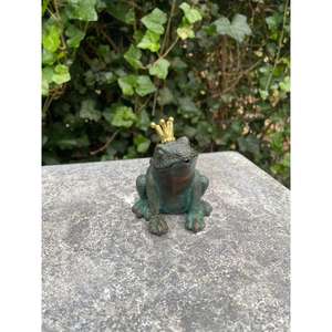 Couronne de roi grenouille antique en or sur tête, ornements décoratifs, dernière arrivée, prix de gros, faits à la main - Product Image 3