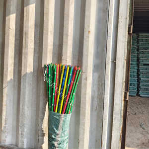 Nouvelle balayette en bois d'eucalyptus enduit de PVC du Vietnam, portable, légère et écologique, avec manche en bois - Product Image 5