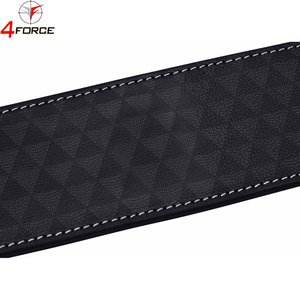Premium Leather Powerlifting Belt Gym Training Belt Heavy Duty Adjustable Back Support Factory OEM Custom Logo Supplier - Product Image 5