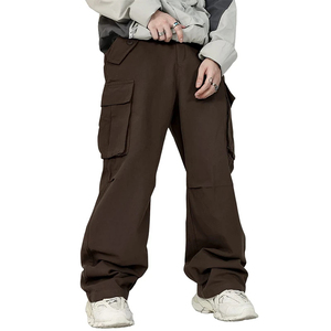 Factory OEM High Street Mid Waist Waterproof Oversized Mens Trouser Fit <b>Parachute</b> <b>Pants</b> Loose Breathable Eco-Friendly baggy - Product Image 2