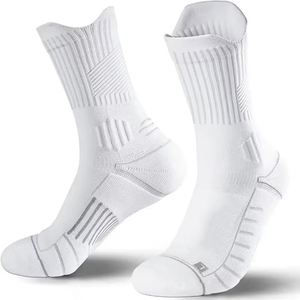 Ankle Athletic <b>Socks</b> for Running Breathable Knitted Solid Color <b>Men</b> Women Summer Sport Wear <b>White</b> Lime Green Purple Blue Black - Product Image 3