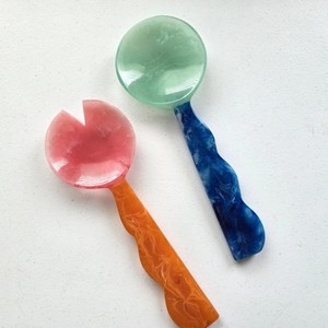 Resin <b>Serving</b> <b>Spoon</b> Elegant Finish Durable Food <b>Serving</b> Tool for Kitchen Home and Hotel Dining - Product Image 1