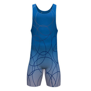 Vente directe d'usine, justaucorps de lutte sur mesure, tissu extensible de qualité supérieure pour l'entraînement et les activités sportives - Product Image 1