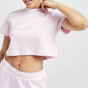 Camisetas Cortas a Cuadros de Verano de Alta Calidad al por Mayor, Personalizables, para Mujer, 100% Algodón, Hechas en Pakistán - Product Image 1