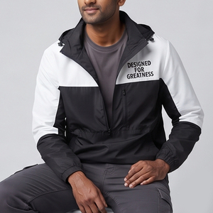 Lightweight Waterproof Windbreaker <b>Jacket</b> <b>Men</b> Stand Collar Printed Rain Hiking <b>Jackets</b> <b>Men's</b> Nylon Spandex Windbreaker <b>Jackets</b> - Product Image 3