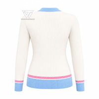 Vente en gros de pulls cardigan brodés personnalisés pour femmes de Greek Jack and Jill of America Inc., accessoires universitaires