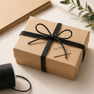 Premium Black Leather Cord 1.5mm Thickness | Durable Round Genuine Leather <b>String</b> for Jewelry Making, <b>Bracelet</b> & DIY Crafts - Product Image 5