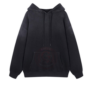 Sudadera con Capucha Moderna para Hombre, Estilo Acid Wash, Oversize, de Algodón, con Acabado Premium para Looks Casuales y Modernos - Product Image 4