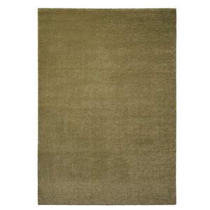 Tapis moderne en mélange de viscose et de laine noué, doux et moelleux |   Tapis de couleur unie, taille personnalisée, ton neutre, pour salon - Product Image 3