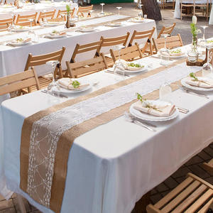 Eco Friendly Jute Table Runner – Rustic Natural Fiber Table Decor for Dining Table and Modern Home Styling - Product Image 1