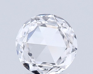 Diamant rond de 1,32 carat, taille rose, couleur E, pureté VS1, cultivé en laboratoire, pierre lâche, poli à la main, certifié IGI, pour la fabrication de bijoux (bague) - Product Image 1
