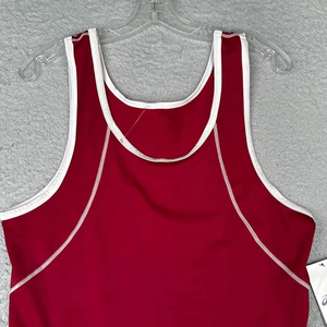 Traje de Lucha Clásico para Hombre OEM, Estampado por Transferencia Térmica, Personalizado, 100% Poliéster, 200gsm, Corte Regular, Nuevo Diseño Frontal - Product Image 4