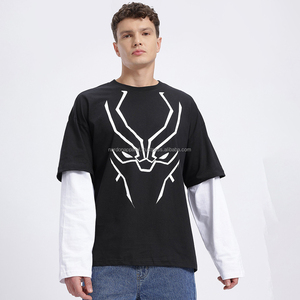 Nardon Apparel Camisetas de algodón 100% de alta calidad Precio de fábrica Fabricante Logotipo personalizado Impresión Camiseta Lisa Unisex Hombres Camiseta - Product Image 1