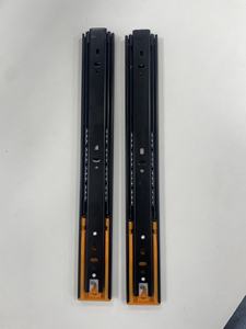 Aodeli Moderno Cajón de Cocina Gabinete Vietnam Zinc Plateado Negro Extensión Completa Diapositivas Bola de Acero Suave Enorme para Comedor - Product Image 6