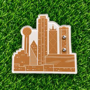 แผ่นต่อขนตาอะคริลิคแบบยั่งยืน Custom Skyline Lash Tile พร้อมแม่เหล็ก ตัดด้วยเลเซอร์ ทนทาน พิมพ์โลโก้ตามสั่ง - Product Image 6