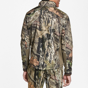 New Lightweight Men's Hunting Jacket for Windproof Waterproof Soft <b>Shell</b> Stand Collar Zipper Closure Clothes - Product Image 3