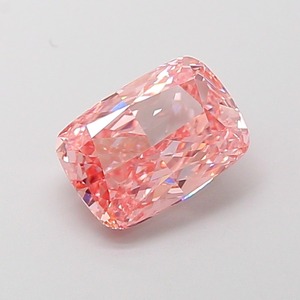 Diamant rose vif fantaisie modifié taille coussin de 2,04 carats, cultivé en laboratoire IGI, clarté VS1, taille excellente, pierre précieuse de luxe - Product Image 1