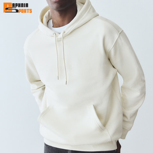Sudadera con Capucha para Hombre, Corte Regular, Invierno, 100% Algodón, Felpa, Tallas Grandes, Estilo Casual Urbano - Product Image 6