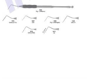 Sonde parodontale manuelle en acier GSI-ZT-004, haute qualité, poignée personnalisée, certifiée CE, instrument garantie 3 ans - Product Image 5