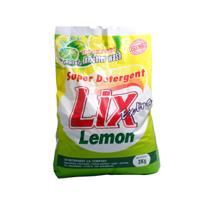 Poudre de lessive concentrée au citron OEM ODM 3kg, détachant pour vêtements, savon en poudre en vrac - Product Image 1