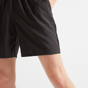 Nouveaux shorts d'été personnalisés pour hommes en mélange polyester-coton, décontractés, écologiques, pour la gym et la course, unis, légers et coupe-vent - Product Image 4