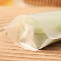 Pochette à jus autoportante compatible congélateur avec bec verseur de 8,6 mm, sac d'emballage liquide en plastique mat avec bouchon à vis