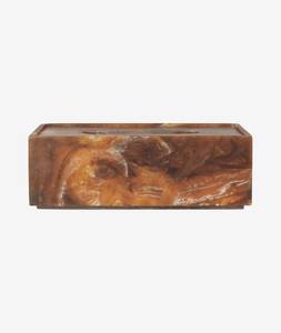 Boîte à mouchoirs en résine artisanale, boîte à mouchoirs rectangulaire décorative, distributeur de mouchoirs, organisateur de table pour la maison, le bureau, l'hôtel, le restaurant - Product Image 3
