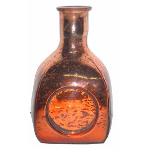 Venta al por mayor de vidrio decorativo para el hogar color bronce florero maceta transparente para sala de estar y florero Decoración de mesa bolso jarrones de vidrio - Product Image 5