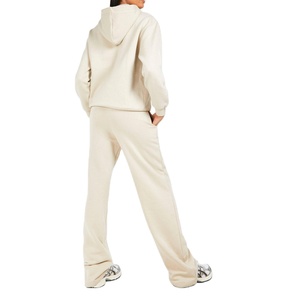 Chándal de invierno liso para mujer, de lana y pantalón de chándal Sudadera con capucha, conjuntos de traje para correr, conjunto de chándal Unisex personalizado 2026 - Product Image 5