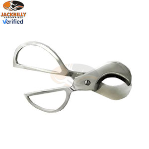 Ciseaux chirurgicaux manuels réutilisables pour couper les sutures, instruments d'opération, cordon ombilical, acier inoxydable, lame large plate courbée - Product Image 3