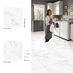กระเบื้องปูพื้นพอร์ซเลน Vistaar Factory ขนาด 600x600 มม. 60x60 กันลื่น ทนกรด สีคอร์ฟอิวอรี่ 24x24 2x2 ดีไซน์เกรดพรีเมียม - Product Image 2