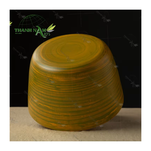 Tazón de Bambú Desechable Ecológico Personalizado OEM, D22xH14cm, Clásico para Fiestas, Directo de Vietnam para Restaurantes - Product Image 2