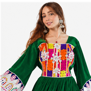 Beautiful Designer Afghani Pakistani Dresses Traditional Lace Latest New Trendy Women Bridal Party Wear Afghani Dress - Product Image 6