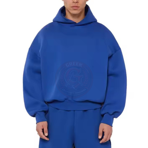 Sudadera con Capucha Extra Grande para Hombre, de Felpa, Algodón Grueso, Manga Larga, para un Estilo Casual y Moda Urbana Moderna - Product Image 4