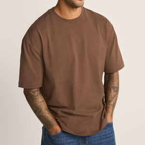 Camiseta Slim para Hombre, Disponible en Todos los Colores, Fabricante OEM, Personalizada, Poliéster/Algodón, Color Sólido, Transpirable, Ecológica, de Secado Rápido - Product Image 4