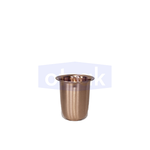 Verre à eau en cuivre écologique de qualité supérieure, finition unie, grande capacité, pour une consommation saine, usage quotidien, maison, hôtel, cuisine, salle à manger - Product Image 1