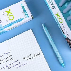 Bolígrafo Retráctil Hauser XO Click de Diseño Moderno y Elegante, Punta de Aguja de Plástico de 0.5 mm, Experiencia de Escritura Suave, Agarre Ranurado - Product Image 2