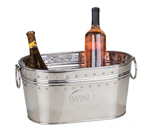 Best Gold Design Ice Bucket With Handles Handmade Metal Elegant Design Party Use Champagne Cooler Wedding Wine Cooler - Product Image 4