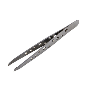 Pinzas Profesionales de Acero Inoxidable de 2 Piezas para Pestañas y Cejas, con Logotipo Personalizado, Alta Calidad, Punta Puntiaguda para Maquillaje - Product Image 6