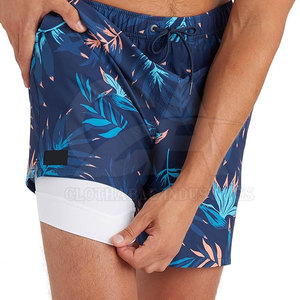 High Quality <b>Men</b> Swim <b>Trunks</b> Designer Style <b>Men</b> Swim Shorts Slim Fit Quick Dry Beachwear Custom Branding - Product Image 5