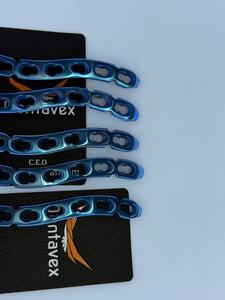 Dentavex DC-S-09 3.5mm Clavicle S Plate Right Left 5 to 10 Hole Orthopedic <b>Locking</b> Manual Titanium Fracture Fixation - Product Image 4