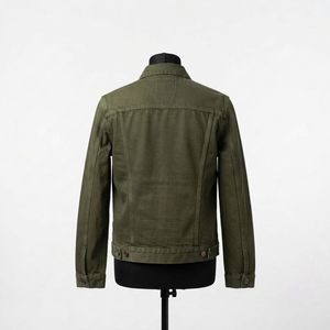 Comfortable Stylish Winter Denim Jacket for Men Streetwear Casual Outerwear Modern Fit Denim Jacket - Product Image 4